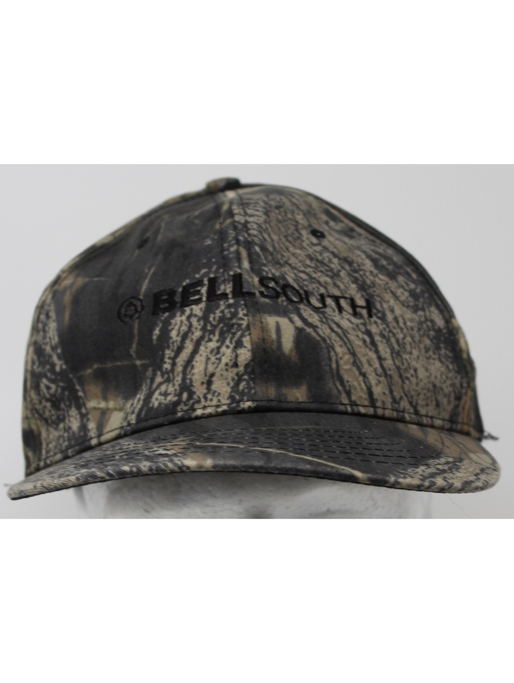 NWOT VTG Bell South Telephone Company Camo Snapback Cap Call Before You Dig Hat